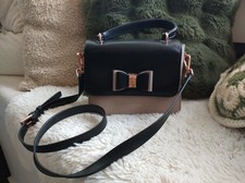 Ted Baker Handbag/Shoulder Bag Leather Black/Nude