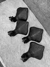 4x Traditional Cast Iron Metal