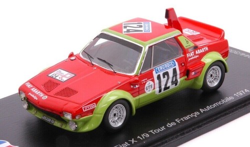 Fiat 9 abarth 124 - 1/43, 1/9