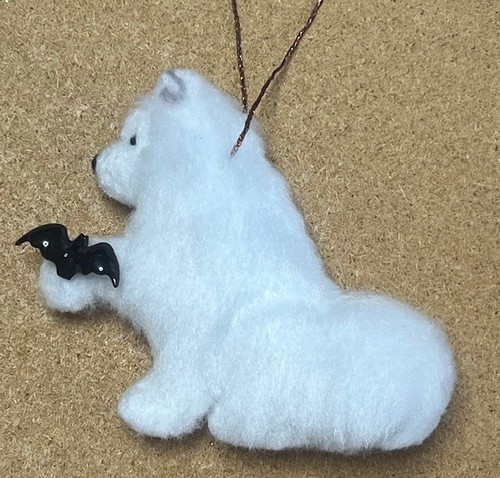 Samoyed for halloween with - samoyed,