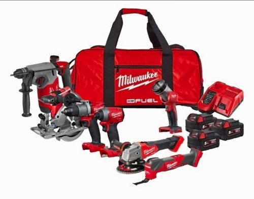 Milwaukee m18 fuel 7pc - m18,