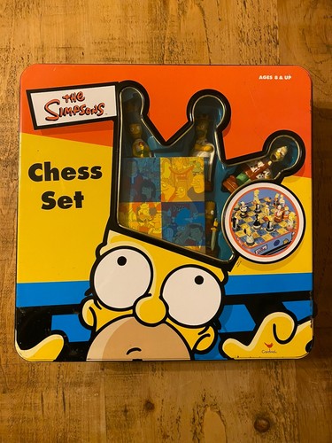The simpsons chess set vintage - the,