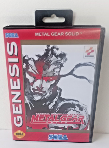Sega mega drive metal gear - mega,