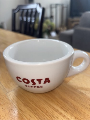 Costa coffee mug white - coffee, ceramic