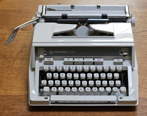 Hermes 3000 typewriter - hermes,
