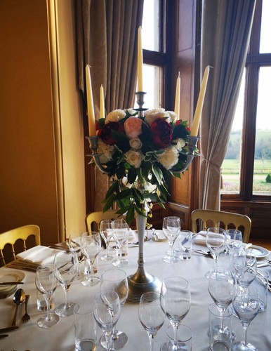 Table centrepiece rose - table,