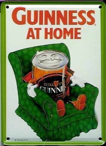 Guinness home mini metal - guinness,