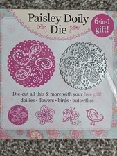 Paisley doily die, metal dies