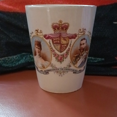George 1911 coronation mug - coronation,