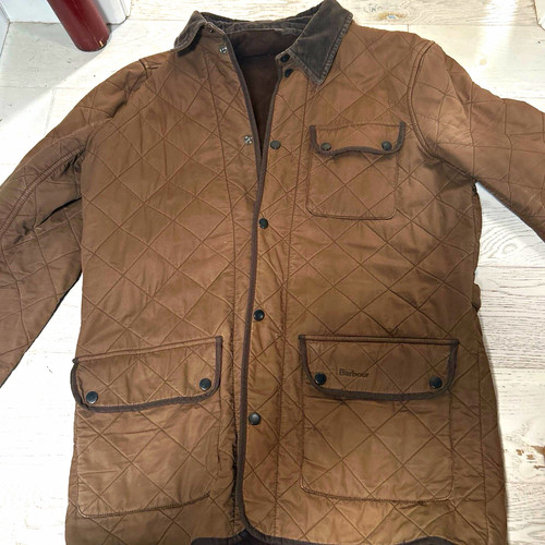 Barbour men brown quilted - men's,