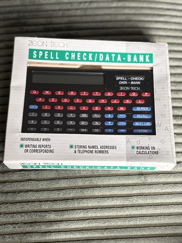 Vintage zeon tech spell - vintage,