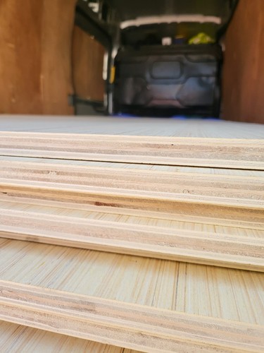 Hardwood plywood sheets