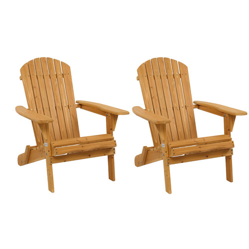 2pcs adirondack chair outdoor - 2pcs,