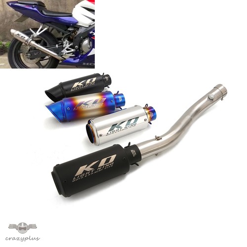 Slip exhaust mid link - link, pipe