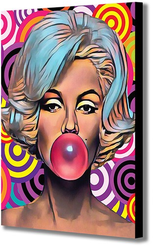 Marilyn monroe bubble gum - bubble,