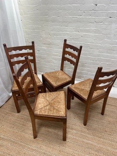 Set four rush - set, chairs