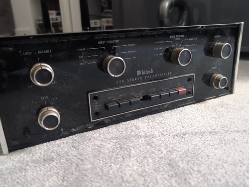 Vintage mcintosh c29 stereo - vintage,