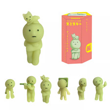 SMISKI Living Series Decorative Mini Figures Random Blind Box Glow In The Dark