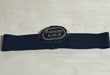 Unidentified Inspector A.M.S. Cap Badge on Band Military Navy WW2 ?