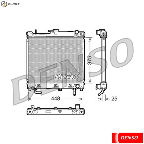 Radiator engine cooling - radiator,