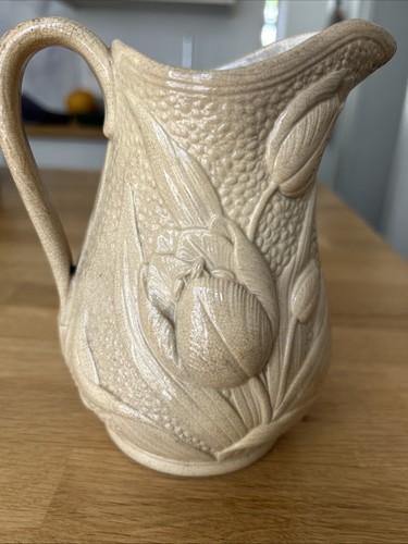 Vintage tulip vase cream - in,
