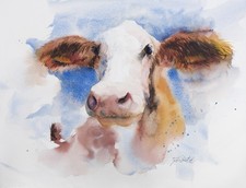 Bessie - original Watercolour