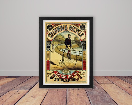 Framed vintage columbia - framed,