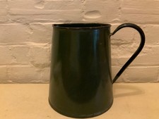 Vintage Green Enamel Jug