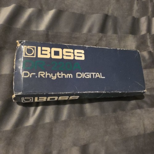Boss 220a rhythm drum - boss, dr-220a