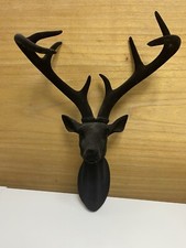 Black Velvet Wall Mount Stags