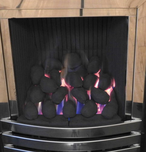 Gas fire coals replacement - gas,