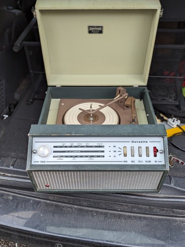 Rare vintage dansette rg65 - rare,