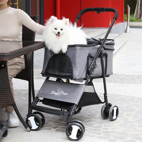 Luxury dog trolley pushchair - luxury,