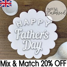 Happy Fathers Day Cookie Stamp