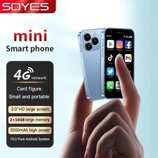 Unlocked Super Mini Mobile Phone Android 4G Dual Sim Small Pocket Smart phone UK
