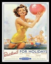 BUTLINS PIN UP Vintage Look