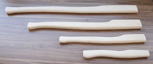 Solid wooden axe handle - axe,