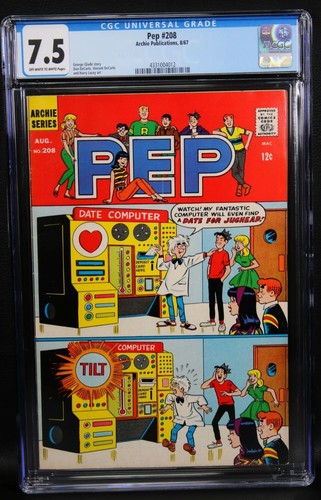 Pep comics 208 cgc - #208, ~