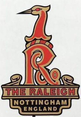 Raleigh heron head mudguard - heron, head/mudguard