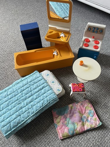 Vintage doll furniture - vintage,