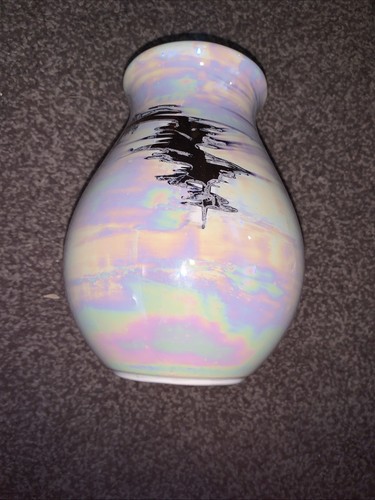 Poole pottery vase imagination - pottery,