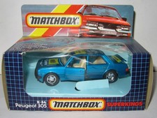 MATCHBOX SUPER KINGS K-84 PEUGEOT 305