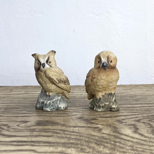 Two matching decorative owl - two,
