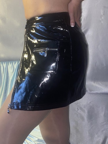 Vtg pvc vinyl rubba zipper - vtg,