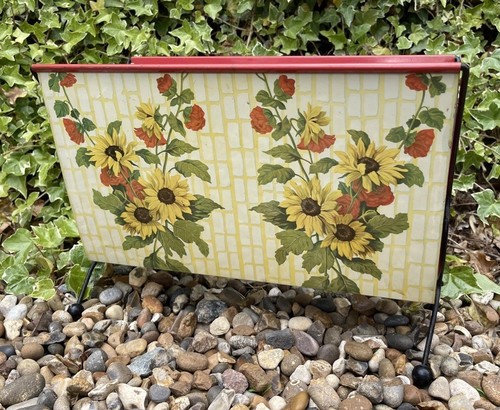 Magazine rack vintage floral - vintage,