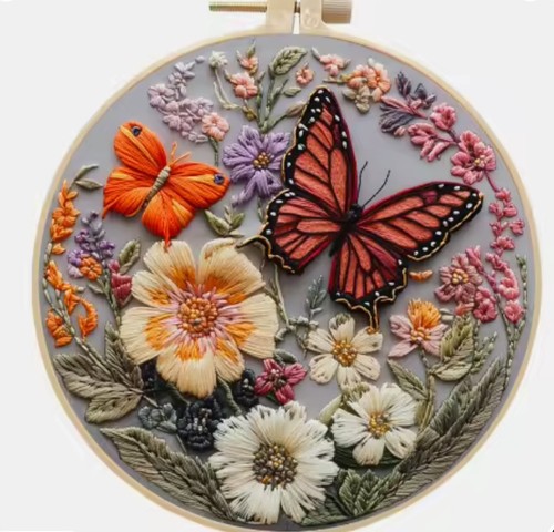 Embroidery kit beginners - kit, beginners-