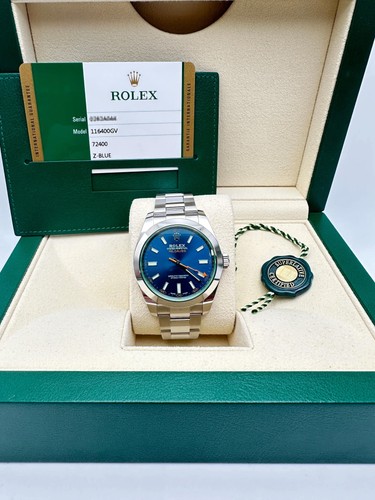 Rolex milgauss 116400gv - milgauss, 40mm