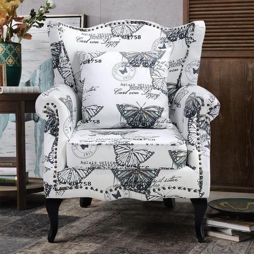 Upholstered butterfly wing - upholstered,