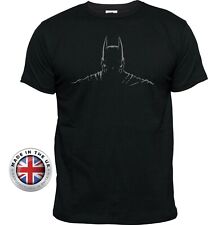 Batman tshirt Dark Knight tshirt Shadow printed T-Shirt. Unisex or ladies Fitted