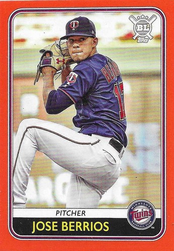 2020 topps big - topps, orange